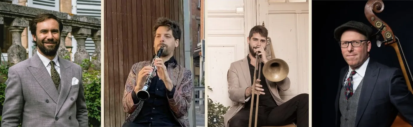 Les musiciens du Village Monge Jazz Club